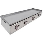 Plancha à gaz en acier laminé epaisseur 6 mm - arilex Plancha à gaz en acier laminé epaisseur 6 mm - arilex