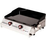 Somagic - plancha au gaz so premium 2 brleurs 7kw