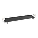 Little balance - plancha electrique - planche wood 90 - surface cuisson 90x23cm - revetement anti - adhsif ...