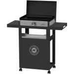 Plancha la petite fran�aise �lectrique 150 duo sur chariot - le marquier