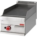 Plancha professionnelle lisse - gaz - gastro m