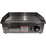 Plancha � snacker electrique 540mm dessus chrome - l2g