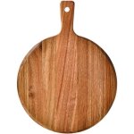 Planche � ap�ritif en h�tre - planche � tapas - planche de service ronde - planche � pizza - bois massif ...