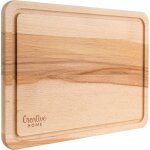 Planche à découper bois hêtre 30, 5x22, 5 cm avec rainure Planche à découper bois hêtre 30, 5x22, 5 cm avec rainure
