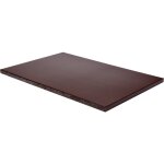 Planche � d�couper gastro, planche de cuisine 600x400x20 marron