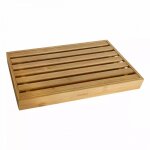 Planche  dcouper le pain avec plateau kinghoff kh - 1682