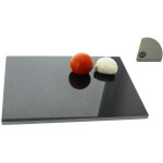 Planche � d�couper et plateau de service durables en marbre noir