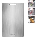 Planche � d�couper en titane - planche � d�couper - en titane pur - pour la cuisine, pour couper la viande, ...