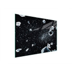 Planche � d�couper en verre 40x30 ice