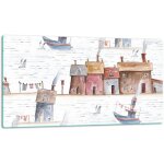 Planche � d�couper en verre 52 x 30 cm city