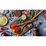 Planche  dcouper en verre 52 x 30 cm pices