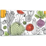 Planche  dcouper en verre 52 x 30 cm, lgumes