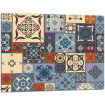 Planche À découper en verre 52x40 mosaïque Planche À découper en verre 52x40 mosaïque