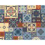 Planche  dcouper en verre 52x40 mosaque