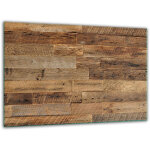 Planche � d�couper en verre tremp� 30 x 22 cm bois