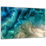 Planche � d�couper en verre tremp� 30x22 marbre