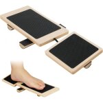 Planche d'�quilibre � une jambe, entra�neur de cheville en bois, antid�rapante, balance board cheville ...