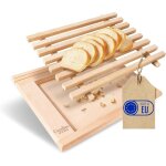 Planche  pain bois htre 35, 5x28, 5 cm ramasse - miette