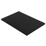 Planche pehd 500 - noir - 50x30x2 cm - mat�riel chr pro
