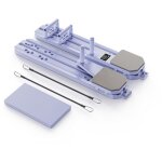 Planche de pilates, planche abdominale multifonctionnelle, ensemble de planches de fitness 6 en 1, entraneur ...