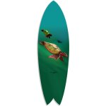 Planche de surf dcorative, impression sur alu - dibond, dco murale, planche de surf dco murale tortue ...
