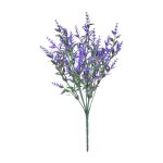 Plante fleurie artificielle, lot de 6 bouquets de fleurs de lavande artificielles pour d�coration d'ext�rieur ...