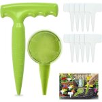 Plantoir de jardin, 12pcs outil jardinage plantoir, plantoir jardinage, distributeur de graines, etiquette ...