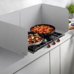 Plaque anti projection cuisine - protection anti eclaboussure mur cuisine 80 x 40 x 30 cm pour plaque ...