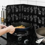 Plaque anti - projections de cuisson, protection d'�cran anti - �claboussures pour cuisini�re, po�le ...