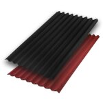 Led leds - plaque bitume colore rouge 855x2000