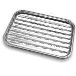 Plaque de cuisson bbq en acier inoxydable, plaque de barbecue  trou creux carre, 34, 3 24, 3 2, 4 cm ...
