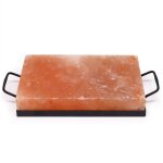 Plaque de cuisson bbq au sel de l'himalaya - 30x20x5cm - vendu par 1 Plaque de cuisson bbq au sel de l'himalaya - 30x20x5cm - vendu par 1