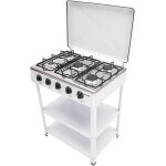 Plaque de cuisson à gaz autonome, 5 feux, réchaud à gaz portable avec support de rangement, pour camping, ... Plaque de cuisson à gaz autonome, 5 feux, réchaud à gaz portable avec support de rangement, pour camping, ...