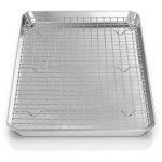 Plaque de cuisson avec grille de refroidissement : plaques et grilles de cuisson en acier inoxydable, ...