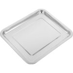 Plaque de cuisson rectangulaire acier inoxydable pour r�tir cuire et cuire vapeur id�ale pour repas famille ...