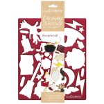 Plaque d�coupoir 15 formes - sorcier - scrapcooking