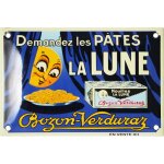 Plaque émaillée pate la lune Plaque émaillée pate la lune