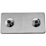Plaque de finition double - hydrofix