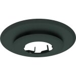 Plaque de finition ronde avec rosace - pour tubage flexible 180 mm