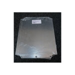 Plaque de montage acier galva 214x264x1. 5mm non - perfor�e pour coffret