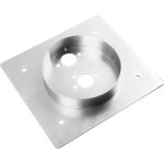 Plaque de montage de chauffage diesel de 60 mm de haut, support de montage au sol planaire � tourelle ...