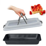 Plaque a patisserie avec couvercle