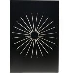 Plaque de protection murale acier d�co kelvar l. 81 x h. 120 cm edilinox