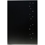 Plaque de protection murale d�co �toiles acier isolant delvar l. 81 x h. 100 cm edilinox