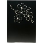 Plaque de protection murale verticale d�corative en acier zelmar l. 120 x h. 81 cm edilinox