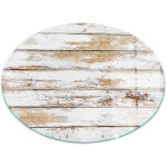 Plaque de protection de sol en verre tremp� pour chemin�e et po�le � bois pare - feu contre les �tincelles ...