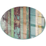 Plaque de protection de sol en verre tremp� pour chemin�e ou po�le � bois pare - feu contre les �tincelles ...