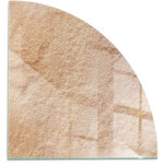 Plaque de protection de sol en verre tremp� pour chemin�e ou po�le � bois pare - feu contre les �tincelles ...