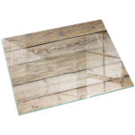 Plaque de protection de sol en verre tremp� pour chemin�e ou po�le � bois pare - feu contre les �tincelles ...