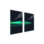 Plaque de protection en verre pour cuisine 65x52 auto